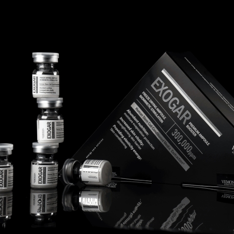 Tinh chất tăng cường cao cấp chứa 300.000ppm dịch nuôi cấy tế bào gốc và exosome tinh khiết EXOGAR 300mg*6vial