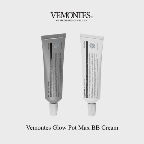 Kem nền BB che phủ & Căng bóng - VEMONTES GLOW POT MAX BB CREAM
