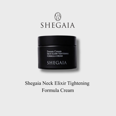 Kem dưỡng săn chắc & Xóa nhăn vùng cổ - SHEGAIA NECK ELIXIR TIGHTENING FORMULA CREAM