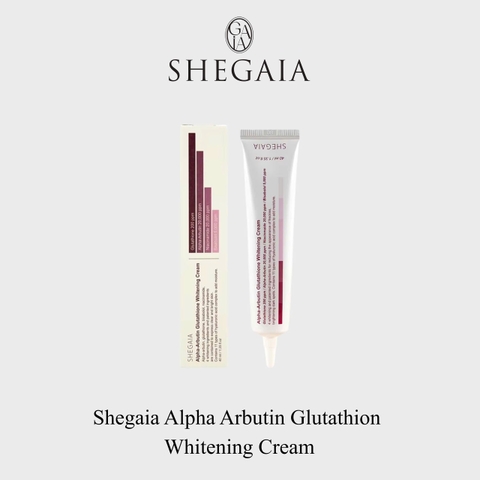 Kem dưỡng trắng & Mờ thâm - SHEGAIA ALPHA-ARBUTIN GLUTATHIONE WHITENING CREAM
