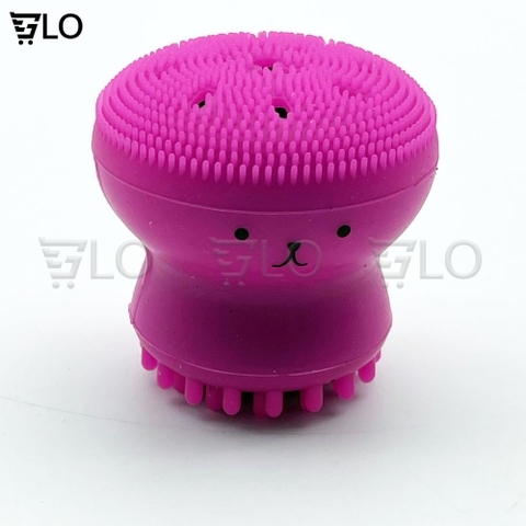 Cọ Massage Bạch Tuộc Rửa Mặt 2 Đầu Giúp Sạch Mụn - Làm Sạch Sâu, Massage Nhẹ Nhàng, Nhỏ Mà “Có Võ”