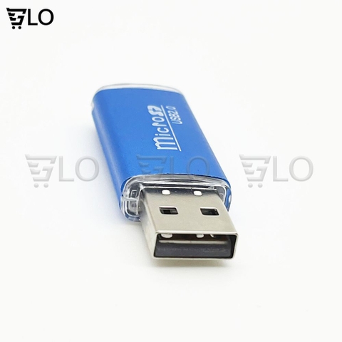 Đầu USB Đọc Thẻ Nhớ MicroSD Mini - Nhỏ Gọn, Bền Đẹp, Đọc Thẻ Ổn Định Mọi Lúc Mọi Nơi
