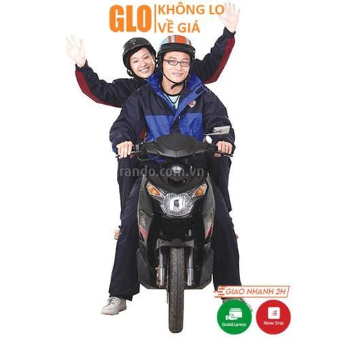 Áo Mưa Bộ Rando 2 Lớp ASNM-32 Cao Cấp