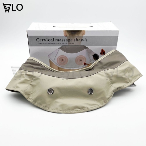 Đai Massage Đấm Lưng Vai Cổ Neck W-808
