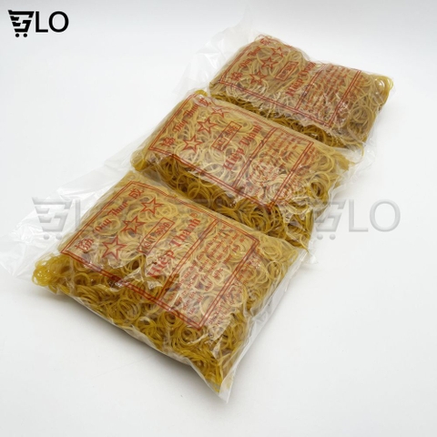 Dây Thun Tròn Hiệp Thành Bịch 500g, Sản Phẩm Tin Dùng Cho Mọi Nhu Cầu Cột Hàng, Cột Tóc, Cột Rau Củ Quả