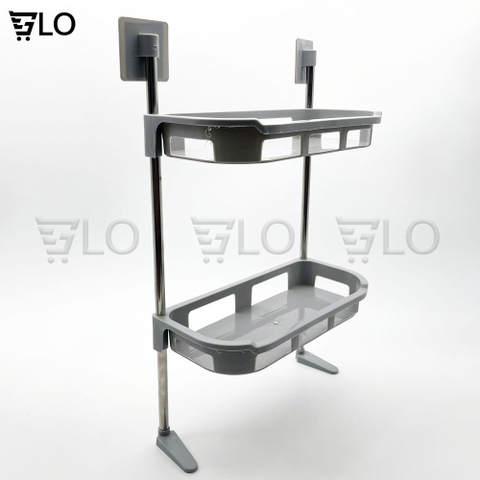 Kệ 2-3 Tầng Đặt Bồn Nhà Tắm, Nhà Bếp Khung Inox, Tiện Lợi và Ngăn Nắp