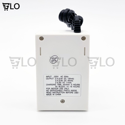 Bộ Sạc Pin Đa Năng Jiabao (Sạc Pin 2A,3A, Pin 9V)