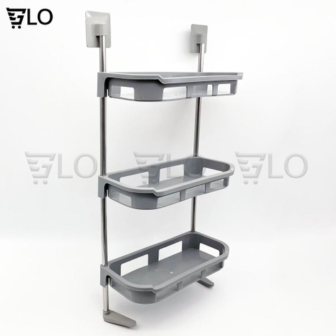 Kệ 2-3 Tầng Đặt Bồn Nhà Tắm, Nhà Bếp Khung Inox, Tiện Lợi và Ngăn Nắp