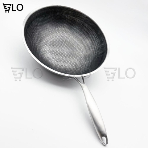 Chảo Siêu Chống Dính Sâu Lòng Lưới Tổ Ong 32cm