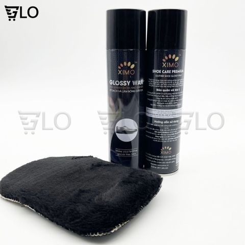 Chai Glossy Wax Xịt Sạch Và Làm Bóng Giày Đồ Da, Túi Ví, Áo, Ghế Da Giúp Vệ Sinh, Dưỡng Ẩm Chống Mốc