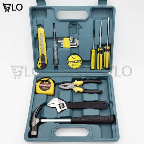 Bộ Đồ Nghề 15 Chi Tiết Đa Năng, Bộ Dụng Cụ Sửa Chữa Đa Năng Đồ Đạc Nhà, Điện, Xe Đầy Đủ Phụ Kiện Thông Dụng