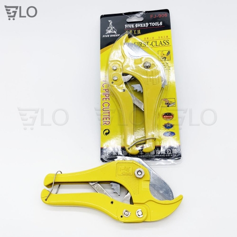 Kéo Cắt Ống Nước PVC FJ-906 Thân Nhôm, Kiềm Cắt Ống Nhựa 3-42mm
