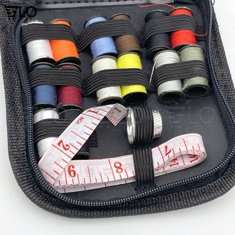Bộ Kim Chỉ Khâu Gấp Gọn Cho Công Việc May Vá, Thêu Thùa, Đầy Đủ Vật Dụng Kèm Theo Như Hình