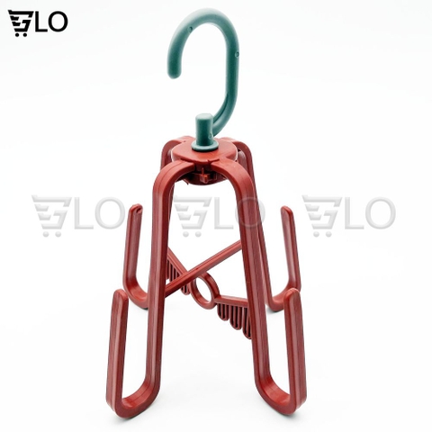 Móc Treo Phơi Giày, Dép, Tất Vớ, Mũ Nón, Quần Áo, Váy Thông Minh Tiện Lợi Bằng Nhựa – Giữ Form, Nhanh Khô