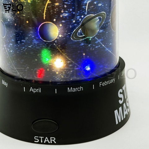 Đèn Chiếu Sao Star Master Dùng Pin AA (Đèn Size Lớn)