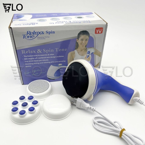 Máy Massage Cầm Tay Relax & Spin Tone 5 Đầu
