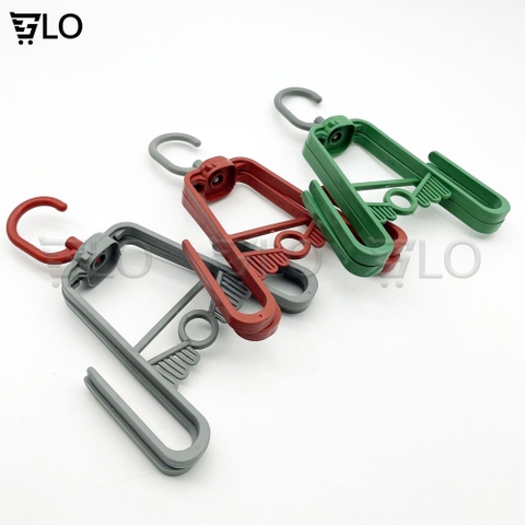Móc Treo Phơi Giày, Dép, Tất Vớ, Mũ Nón, Quần Áo, Váy Thông Minh Tiện Lợi Bằng Nhựa – Giữ Form, Nhanh Khô