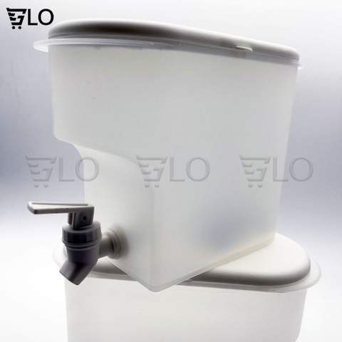 Bình Đựng Nước Trái Cây Có Vòi, Dung Tích 3.5l Để Tủ Lạnh Đi Dã Ngoại