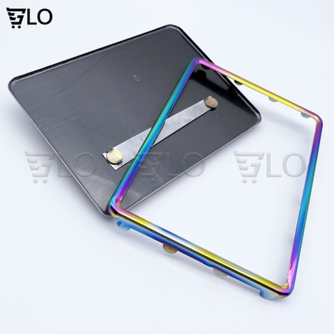 Khung Biển Số Xe Titan 7 Màu Dành Cho Xe Máy Kèm Mica