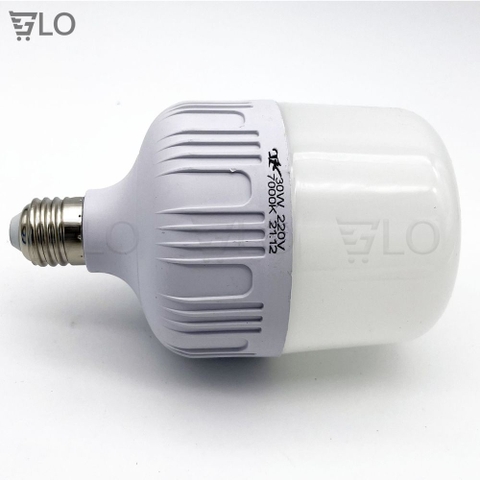 Bóng Đèn Led Trụ Trắng Bulb Siêu Sáng Tiết Kiệm Điện Nguồn 220v Đuôi Đèn Xoáy E27 Chuẩn Châu Âu