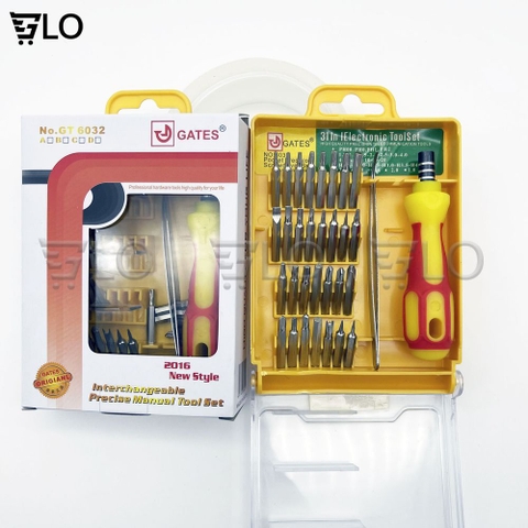 Bộ Tua Vít Đa Năng Mini Jackly JK6032-A Cao Cấp, Giải Pháp Lý Tưởng Cho Sửa Chữa Chính Xác Và Tiện Lợi