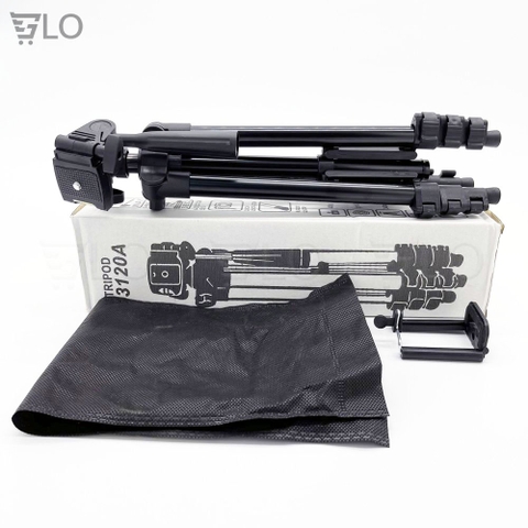 Giá Đỡ 3 Chân Đế Chụp Hình Tefeng Tripod TF-3120 Kèm Kẹp Điện Thoại, Máy Ảnh Chuyên Nghiệp