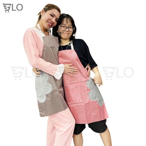 Tạp Dề Hình Sọc Nhiều Màu, Dễ Dàng Sử Dụng Cho Mọi Hoạt Động Nấu Ăn Và Công Việc