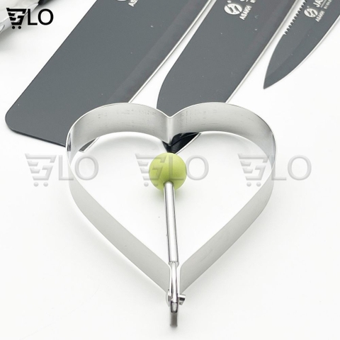 Bộ Dao 5 Món Buck-T Bằng Thép Không Gỉ Đen Nhám Cao Cấp