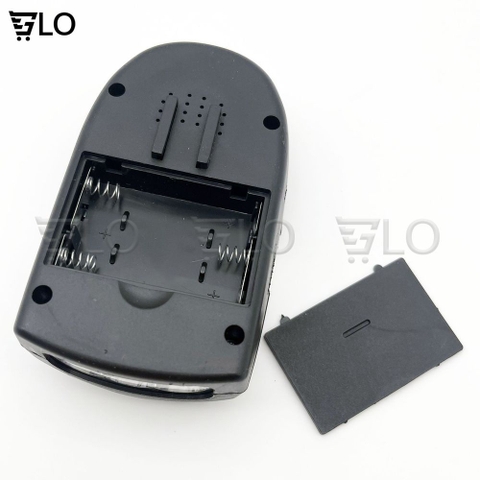 Đèn Pha Led 3 Bóng Chiếu Sáng Kiêm Còi 140db Dành Cho Xe Đạp, Dùng Pin AAA