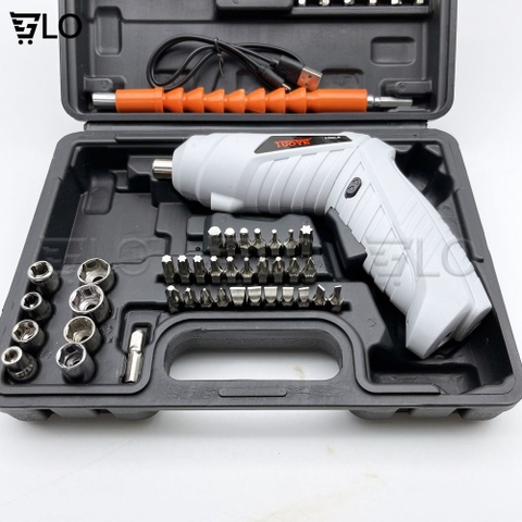 Bộ Máy Khoan Mini Cầm Tay 47 Chi Tiết Đầy Đủ Phụ Kiện Đa Năng