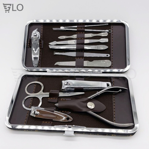 Bộ Dụng Cụ Nail Làm Móng Tay 12 Món Lớn Xịn, Giúp Bạn Chăm Sóc Bàn Tay Hoàn Hảo Ngay Tại Nhà