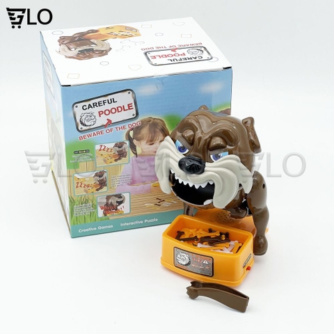 Đồ Chơi Gắp Trộm Xương Chó Bull Vui Nhộn Loại Lớn, Chó Canh Gặm Xương BAD DOG Nổi Giận(Làm Quà Tặng Cho Bé)