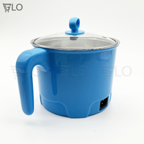 Ca Nấu Mì Không Có Lồng Hấp - Tay Cầm Dọc, Nấu Nước, Luộc Trứng Đa Năng Size 18cm