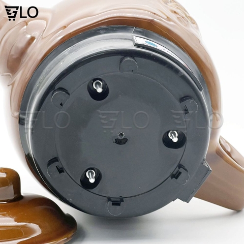 [Hỏa Tốc HCM] Ấm Siêu Sắc Thuốc Bắc 2.8L Kèm Vòng Sứ Cao Cấp
