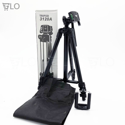 Giá Đỡ 3 Chân Đế Chụp Hình Tefeng Tripod TF-3120 Kèm Kẹp Điện Thoại, Máy Ảnh Chuyên Nghiệp