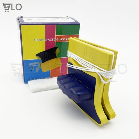 Dụng Cụ Lau Cửa Kính Hai Mặt Nam Châm Double Sided, Giải Pháp Tiện Lợi Cho Cửa Kính Sạch Bong