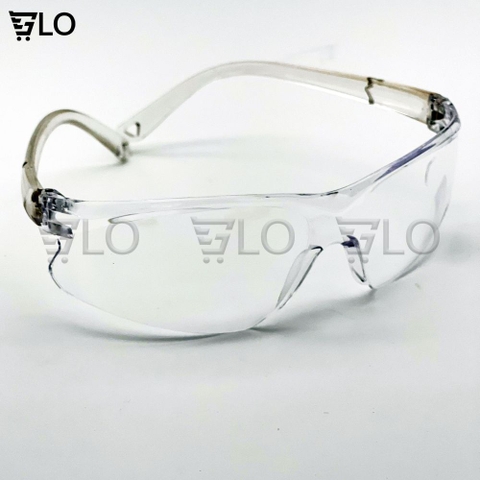 Mắt Kính Đi Đường Chống Bụi Trắng Trong, Chống Tia UV Cho Người Lớn Và Trẻ Em, Bảo Vệ Mắt Toàn Diện, Siêu Nhẹ, Siêu Dẻo