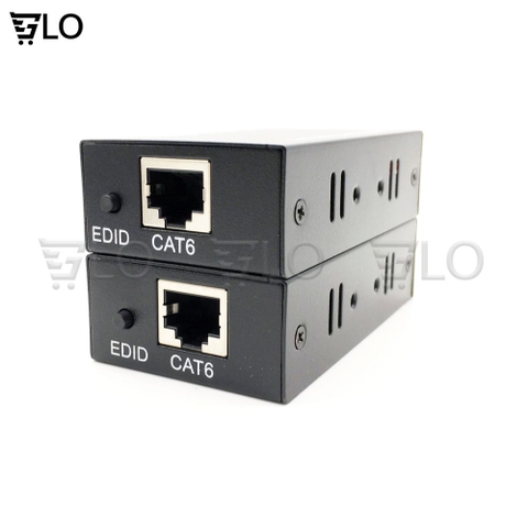 Bộ Thiết Bị Nối Dài HDMI Bằng Dây Lan 30-60m (Hdmi Extender 60m) - Bộ Kích Tín Hiệu HDMI Chống Nhiễu Cực Tốt