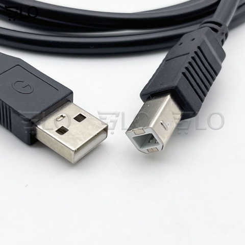 Dây Cáp Máy In Cổng Usb Dài 1.5m Đến 5m Có Cục Chống Nhiễu Hàng Loại Tốt