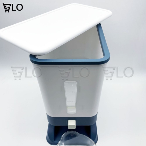 Thùng Đựng Gạo Thông Minh 12kg Kèm Cốc Đong