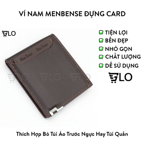 Ví Nam Menbense Đựng Card Thẻ ATM Siêu Nhỏ Gọn