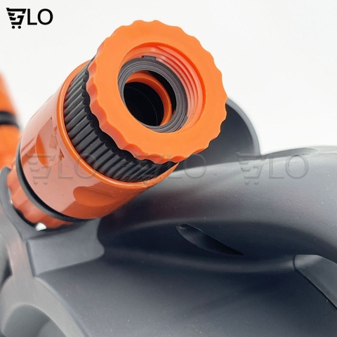 Bộ Vòi Rửa Xe, Tưới Cây Rulo Thu Cuộn Ống Nước Dây Dài 12m