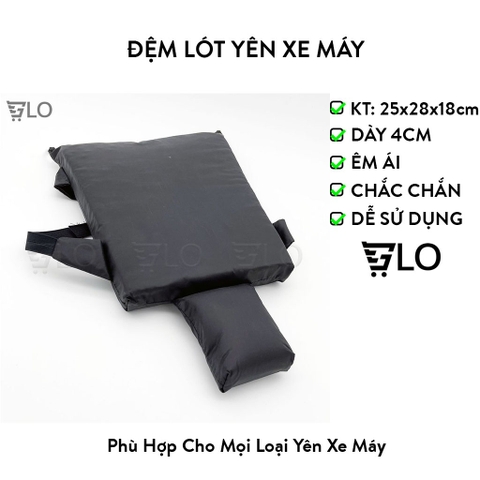 Đệm Lót Yên Xe Máy Siêu Êm, Độ Đàn Hồi Cao, Lắp Được Cho Mọi Loại Xe Máy