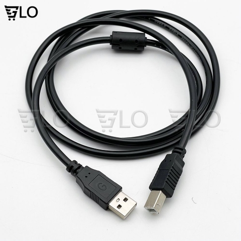 Dây Cáp Máy In Cổng Usb Dài 1.5m Đến 5m Có Cục Chống Nhiễu Hàng Loại Tốt