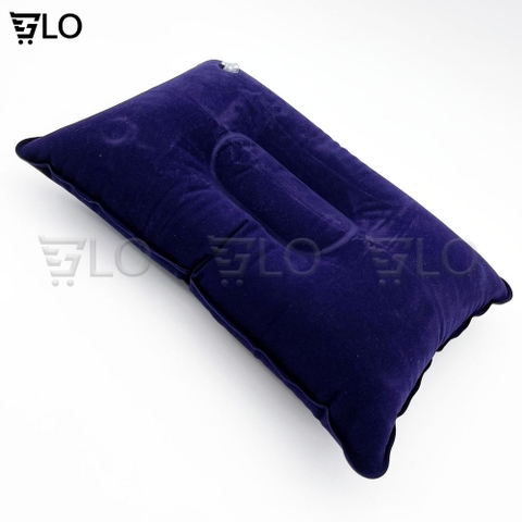 Gối Hơi Du Lịch Tựa Lưng Hình Vuông 38x24cm - Thư Giãn Mọi Lúc, Dễ Dàng Mọi Nơi