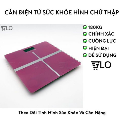 [Hỏa Tốc HCM] Cân Điện Tử 180kg Hình Chữ Thập