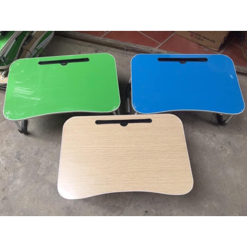 [Hỏa Tốc HCM] Bàn Học Gấp Gọn Có Khe Cắm Điện Thoại, Máy Tính Bảng