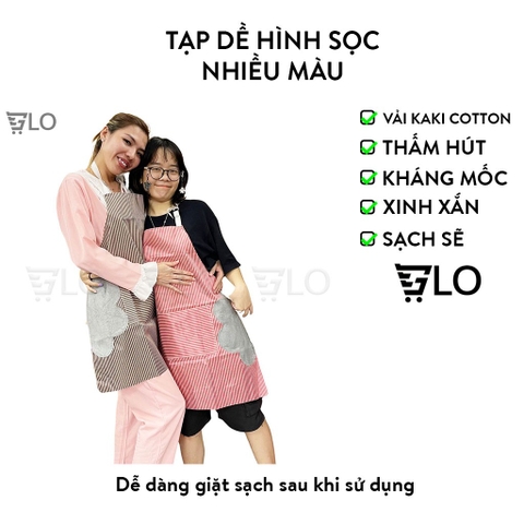 Tạp Dề Hình Sọc Nhiều Màu, Dễ Dàng Sử Dụng Cho Mọi Hoạt Động Nấu Ăn Và Công Việc