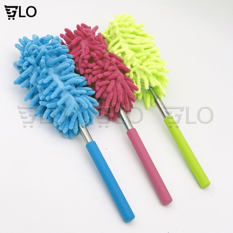 Cây Lau Bụi San Hô 80cm, Chổi Quét Bụi Kéo Dài Thu Gọn Tiện Lợi