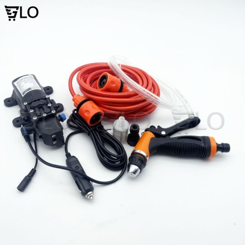 Bộ Máy Bơm Rửa Xe Tăng Áp Lực Nước Mini